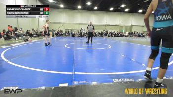 105 lbs Consi Of 4 - Andrew Rodriguez, Best Trained 14U 2 vs Riggs Robedeaux, Untouchables 14U Black