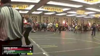 49 lbs Finals (8 Team) - Gabriel Beltran, SVRWC Gold vs Jack Sanders, Mat Assassins