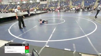 43 lbs Semifinal - Jace Avery, Other Team vs Titan Larimore, Dove Creek
