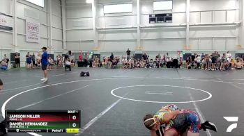 64 lbs Finals (2 Team) - Jamison Miller, Forge vs Damien Hernandez, 84 Athletes
