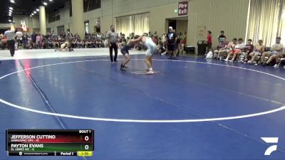 144 lbs Round 1 (4 Team) - Jefferson Cuttino, AAWA/Spec Ops vs Payton Evans, EL Libres WC