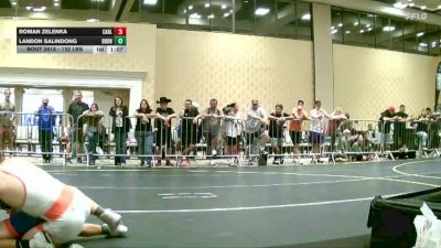 132 lbs Quarterfinal - Roman Zelenka, Carlsbad HS vs Landon Salindong, Durham Elite