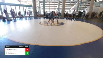 140 lbs Round 1 - Ava Mendoza, Pacifica WA vs Arshiya Kachroo, CYC