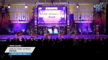 FAME All Stars - VA Beach - REIGN [2023 L3 Junior - Small - B 3/26/2023] 2023 ACDA Reach the Beach Grand Nationals - DI/DII