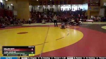 125 lbs Semifinal - Dillon Witt, Missouri Baptist University vs Curz Aguilar, North Iowa Area Community College