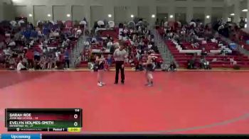 114 lbs Round 5 - Sarah Roe, Arab High School vs Evelyn Holmes-smith, Enterprise HS