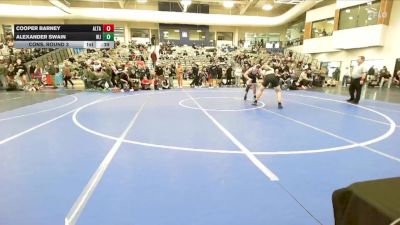 175 lbs Cons. Round 3 - Cooper Barney, Alta vs Alexander Swain, West Jordan