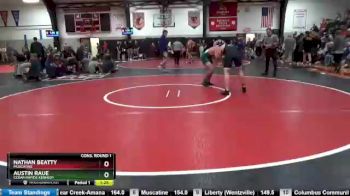 182 lbs Cons. Round 1 - Austin Raue, Cedar Rapids Kennedy vs Nathan Beatty, Muscatine