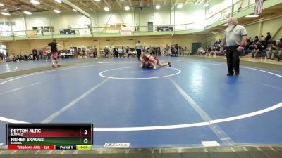 165 lbs Round 1 - Peyton Altic, Buffalo vs Fisher Skaggs, Eureka