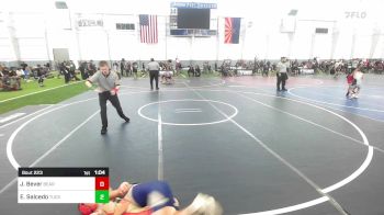 73 lbs Rr Rnd 2 - Jayce Bever, Bear Cave Wrestling Club vs Emilio Salcedo, Tucson Cyclones