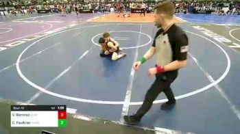 125 lbs Round Of 64 - Victor Ramirez, Team Quest vs Cash Faulkner, Henryetta Knights Wrestling Club