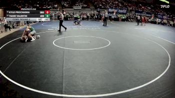 D 2 150 lbs Cons. Round 3 - Kyle Prochaska, St. Michael The Archangel vs Yahir Valentin, Archbishop Shaw