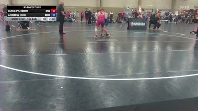 150 lbs Semifinal - Jayce Paridon, Spartan RTC @LHP vs Andrew Isek, ATT / Mocco Wrestling