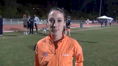 Sarah Porter smooth win in first pro outdoor race at 2012 Raleigh Relays