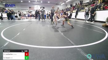 58 lbs Rr Rnd 2 - Edward Ledbetter, Muskogee Rougher Youth Wrestling vs Stryker Hawk, Salina Wrestling Club