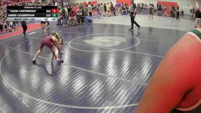 106 lbs Cons. Round 7 - James Culbertson, Glencoe vs Gaige Cartwright, White River