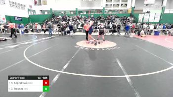 285 lbs Quarterfinal - Nuh Adjindoski, Danbury vs Douglas Traynor, New Fairfield