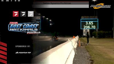 Jim Halsey's Huge 3.65 Run in Pro Nitrous at the PDRA East Coast Nationals