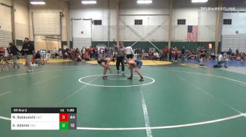 110 lbs Prelims - Nico Bekkadahl, GRIT vs Alan Adame, Columbus Wrestling Org. Maroon