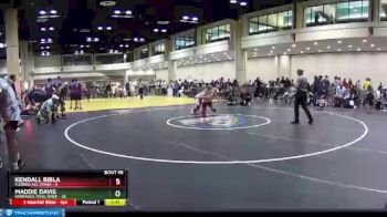 132 lbs Round 9 (10 Team) - Maddie Davis, Nebraska Tidal Wave vs Kendall Bibla, Florida All-Stars