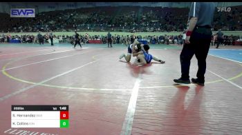 200 lbs Round Of 16 - Seth Hernandez, Bixby vs Kaden Collins, Edmond North