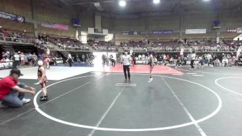 58 lbs Rr Rnd 3 - Alexis Crook, Unattached vs Aubrey Smith, Montrose Elite