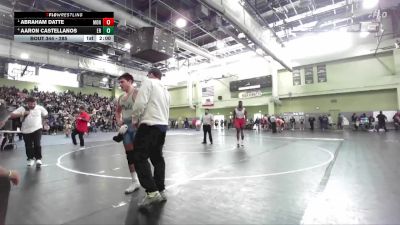 285 lbs Semifinal - Abraham Datte, MONROE vs Aaron Castellanos, EAGLE ROCK