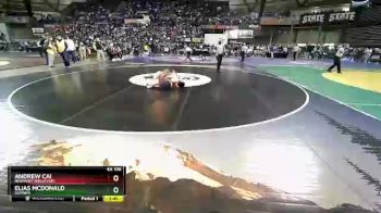 4 lbs Champ. Round 1 - Elias McDonald, Sumner vs Andrew Cai, Newport (Bellevue)