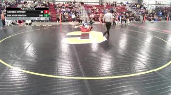 144 lbs Round 1 (8 Team) - Hayden Sittner, Sidney vs Braxton Hinton, Lyman