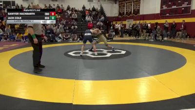 126 lbs Cons. Round 3 - Jack Cole, Bethlehem Catholic vs Sawyer Hackbarth, Edmond North