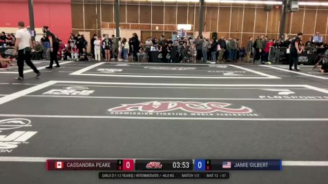 Cassandra Peake vs Jamie Gilbert 2026 ADCC Portland Open