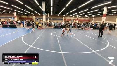 83 lbs Round 1 - Vedant Choudhary, Cypress Wrestling Club vs Aidan Cunningham, Gracie Barra Westchase Wrestling Club