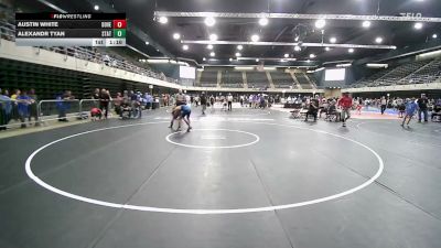 120 lbs Consi Of 8 #2 - Austin White, Dover vs Alexandr Tyan, Staten Island
