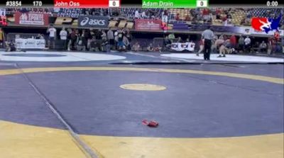 170 lbs cons-round-4 Adam Drain IA vs. John Oss MO