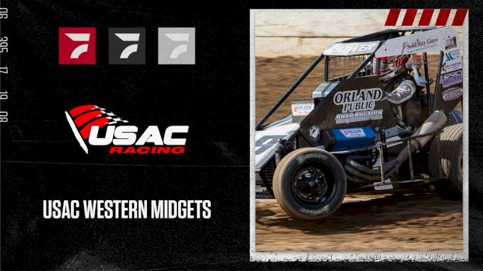 picture of 2022 USAC WC Midgets at Bakersfield Speedway