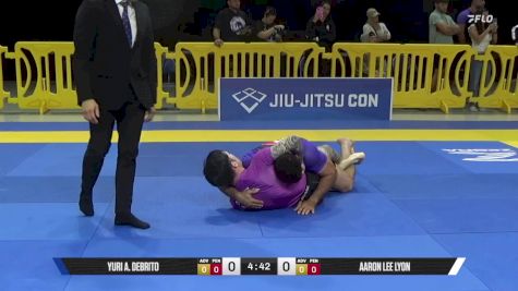 Aaron Lee Lyon vs Yuri A. DeBrito 2025 Pan IBJJF Jiu-Jitsu No-Gi Championship