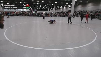70 lbs Champ. Rd Of 16 - Damani Sanders, Sherman Challenger's vs Oliver Zellmer, Ace Wrestling Academy