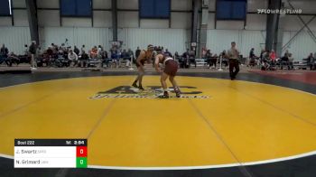 Consolation - Jared Swartz, Springfield vs Nathaniel Grimard, Southern Maine