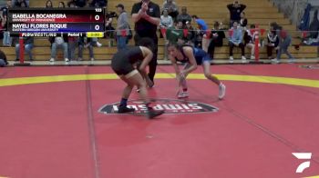 103 lbs Semifinal - Nayeli Flores Roque, Eastern Oregon University vs Isabella Bocanegra, University Of Providence