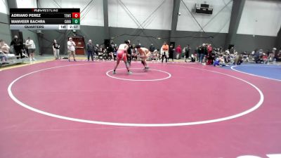 Junior FS - 190 lbs Quarters - Adriano Perez, Takedown Express Wrestling Club vs Manveer Bachra, Canada