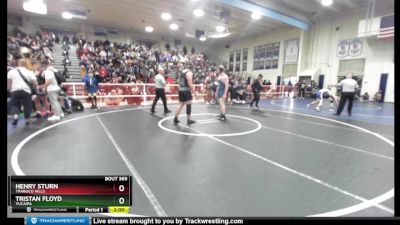 220 lbs Champ. Round 2 - Tristan Floyd, Yucaipa vs Henry Sturn, Trabuco Hills