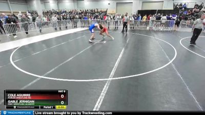 150 lbs Cons. Round 4 - Cole Aguirre, Purler Wrestling Inc vs Gable Jernigan, MWC Wrestling Academy