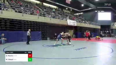 150 lbs Semifinal - Duke Martin, Honesdale, PA vs Michael Stead, Royersford, PA