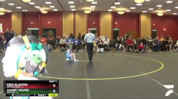 55 lbs Round 1 (6 Team) - Ezra Blanton, Untouchables vs Zavery Holmes, Bad Bass