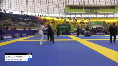 ÉRICA SUÉLEN MACHADO vs ANA LUIZA MARQUES LUZARDO 2023 Brasileiro ...