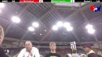 106 Cons-Round-3,J.J. McClelland,WI vs Mitchel Capella,LA
