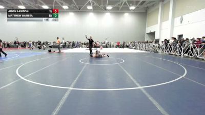 126 lbs Consi Of 64 #2 - Aiden Lawson, VA vs Matthew Batista, MA
