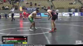 AA 195 lbs Quarterfinal - Peyton Cooper, Maryville vs Sir Dominic Alloway, Rhea County