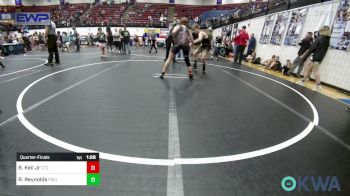 110 lbs Quarterfinal - Brian Keil Jr, Comanche Takedown Club vs Rhett Reynolds, Piedmont