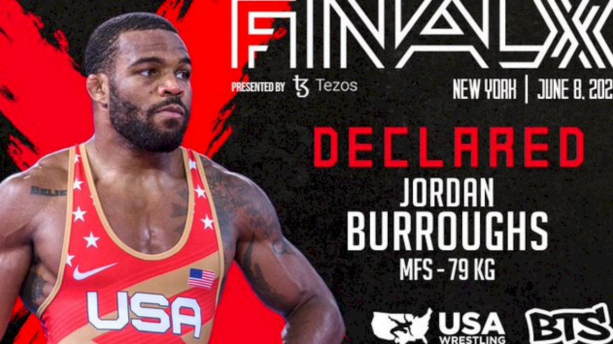Jordan Burroughs Accepts Final X Bid